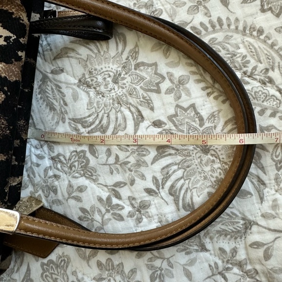 COACH Madison Madeline east west satchel in Ocelot Excellent used condition EUC - Picture 17 of 17